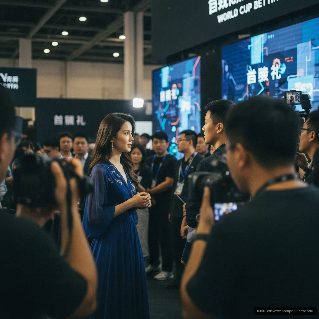 刘亦菲优雅亮相首映礼，社交媒体热议不断